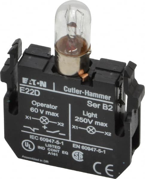 Eaton Cutler-Hammer - 120 VAC/VDC Incandescent Indicating Light - Americas Industrial Supply