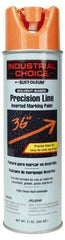 Rust-Oleum - 17 fl oz Orange Marking Paint - 600' to 700' Coverage at 1" Wide, Solvent-Based Formula - Americas Industrial Supply