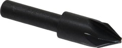Keo - 3/8" Head Diam, 1/4" Shank Diam, 6 Flute 60° High Speed Steel Countersink - Americas Industrial Supply