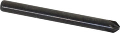 Keo - 1/8" Head Diam, 1/8" Shank Diam, 6 Flute 82° High Speed Steel Countersink - Americas Industrial Supply