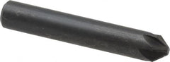 Keo - 1/4" Head Diam, 1/4" Shank Diam, 6 Flute 82° High Speed Steel Countersink - Americas Industrial Supply