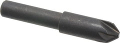 Keo - 5/16" Head Diam, 1/4" Shank Diam, 6 Flute 82° High Speed Steel Countersink - Americas Industrial Supply