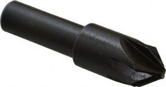 Keo - 1/2" Head Diam, 3/8" Shank Diam, 6 Flute 82° High Speed Steel Countersink - Americas Industrial Supply