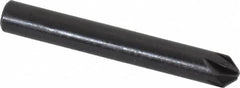 Keo - 3/16" Head Diam, 3/16" Shank Diam, 6 Flute 90° High Speed Steel Countersink - Americas Industrial Supply