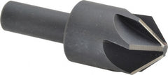 Keo - 1" Head Diam, 1/2" Shank Diam, 6 Flute 90° High Speed Steel Countersink - Americas Industrial Supply