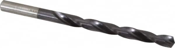 Chicago-Latrobe - Letter K 135° High Speed Steel Jobber Drill - TiAlN Finish, Right Hand Cut, Spiral Flute, Straight Shank, 4-1/4" OAL, Split Point - Americas Industrial Supply