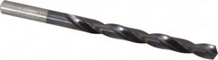 Chicago-Latrobe - Letter K 135° High Speed Steel Jobber Drill - TiAlN Finish, Right Hand Cut, Spiral Flute, Straight Shank, 4-1/4" OAL, Split Point - Americas Industrial Supply