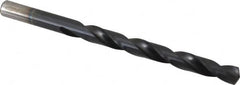 Chicago-Latrobe - Letter P 135° High Speed Steel Jobber Drill - TiAlN Finish, Right Hand Cut, Spiral Flute, Straight Shank, 4-5/8" OAL, Split Point - Americas Industrial Supply
