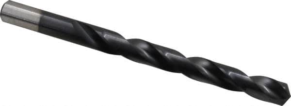 Chicago-Latrobe - Letter Y 135° High Speed Steel Jobber Drill - TiAlN Finish, Right Hand Cut, Spiral Flute, Straight Shank, 5-1/4" OAL, Split Point - Americas Industrial Supply