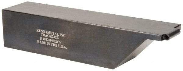 Kennametal - TRAO, Right Hand Cut, 1-1/2" Shank Height x 1-1/2" Shank Width, Neutral Rake Indexable Turning Toolholder - 7" OAL, RC..23 Insert Compatibility, Series K-Lock - Americas Industrial Supply