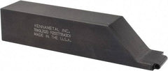 Kennametal - TRAO, Left Hand Cut, 1-1/4" Shank Height x 1-1/4" Shank Width, Neutral Rake Indexable Turning Toolholder - 6" OAL, RC..23 Insert Compatibility, Series K-Lock - Americas Industrial Supply