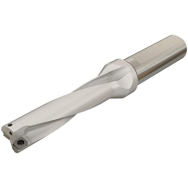 Iscar - 72mm Max Drill Depth, 4xD, 18mm Diam, Indexable Insert Drill - 2 Inserts, 25mm Shank Diam, Whistle Notch Shank - Americas Industrial Supply