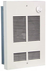 Marley - 120 Volt, 1,500 Watt, 50 CFM, 5,120 Max BTU, Shallow Recess Wall Heater - 9-1/4 Wide x 2-1/2 Deep x 12-1/2 High - Americas Industrial Supply