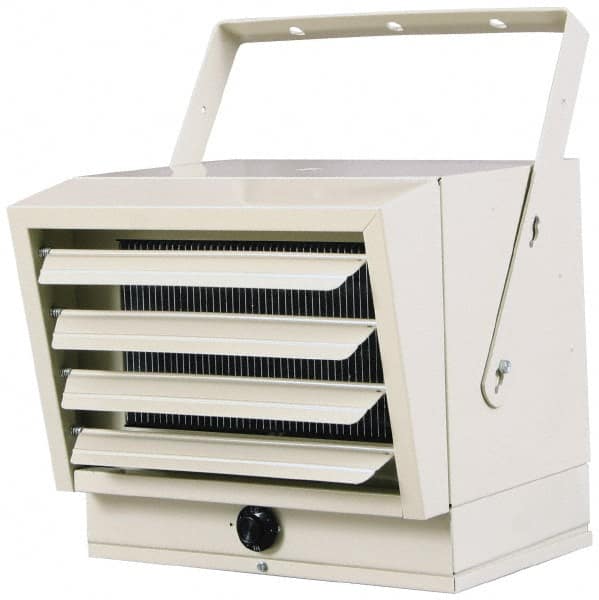 Marley - 25,600 Max BTU Rating, 7,500 Wattage, Horizontal & Downflow Unit Electric Suspended Heater - Americas Industrial Supply