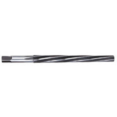Titan USA - Taper Pin Reamers; Taper Pin Size (Number): #6 (Wire); Small End Diameter (Decimal Inch): 0.2773 ; Reamer Diameter (Decimal Inch): 0.3540 ; Flute Type: Spiral ; Shank Type: Straight ; Overall Length (Inch): 5-7/16 - Exact Industrial Supply