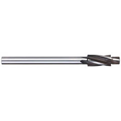 Titan USA - Solid Pilot Counterbores; Fastener Type Compatibility: Cap Screw ; Counterbore Diameter (Decimal Inch): 0.4120 ; Fastener Size Compatibility (Inch): 1/4 ; Counterbore Material: High Speed Steel ; Finish/Coating: Uncoated ; Standard or Oversiz - Exact Industrial Supply