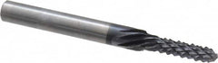 Onsrud - 3/16" Diam, 5/8" LOC, Drill Point End, Solid Carbide Diamond Pattern Router Bit - Right Hand Cut, 2" OAL, 1/4" Shank Diam, Use on Composites - Americas Industrial Supply