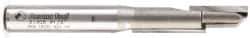 Amana Tool - 1/2" Diam, 1/2" Shank Diam, 2" Length of Cut, 2 Flute Straight Plunge Router Bit - 4-1/4" Overall Length, Carbide Tipped - Americas Industrial Supply