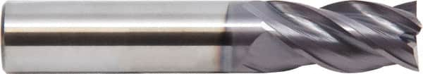 M.A. Ford - 3/4", 4 Flute, Solid Carbide, 0.015" Corner Radius End Mill - 4" OAL, 1-1/2" LOC - Americas Industrial Supply