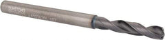 Sumitomo - 5.3mm 135° Solid Carbide Screw Machine Drill Bit - TiAlCr/TiSi Finish, 27.5mm Flute Length, 82mm OAL, Through Coolant - Americas Industrial Supply