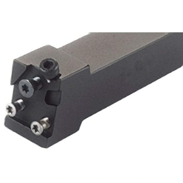 Iscar - MAHP, External, Left Hand, Indexable Grooving Tool Holder - 20mm Shank Height, 20mm Shank Width, 5-1/2" OAL - Americas Industrial Supply
