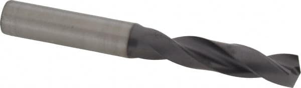 Kennametal - 10.70102mm 140° Spiral Flute Solid Carbide Screw Machine Drill Bit - Americas Industrial Supply