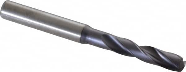 Kennametal - 6.70052mm 140° Spiral Flute Solid Carbide Screw Machine Drill Bit - Americas Industrial Supply