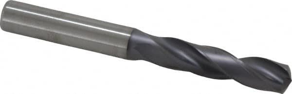 Kennametal - 9.6012mm 140° Spiral Flute Solid Carbide Screw Machine Drill Bit - Americas Industrial Supply