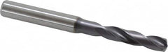 Kennametal - 6.59892mm 140° Spiral Flute Solid Carbide Screw Machine Drill Bit - Americas Industrial Supply