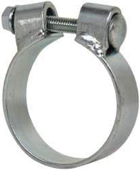 Made in USA - 2.92" ID, Steel Zinc Plated BCE Band Style Clamp - 0.12" Thick, 2-3/4" Hose - Americas Industrial Supply