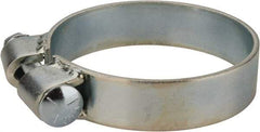 Made in USA - 3.92" ID, Steel Zinc Plated BCE Band Style Clamp - 0.12" Thick, 3-7/8" Hose - Americas Industrial Supply