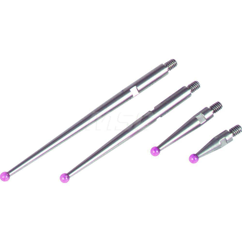 Mahr - Drop Indicator Accessories; Accessory Type: Stylus ; For Use With: MarTest 800 SGE Test Indicator ; Calibrated: No ; Traceability Certification Included: No ; Size (mm): 2.00 - Exact Industrial Supply