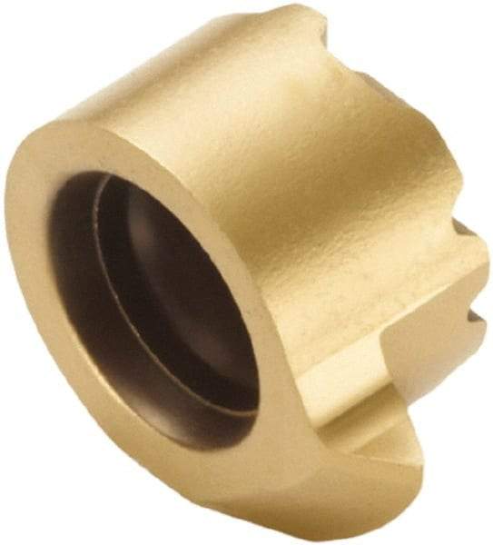 Seco - LCEX1105 Grade CP500, Internal Partial Profile 60° Threading Insert - 0.5 to 0.75mm & 48 to 36 TPI Int Pitch, Left Hand Insert, TiAlN/TiN Finish, Carbide - Americas Industrial Supply