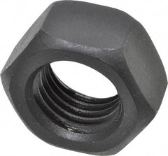 Value Collection - M30x3.50 Steel Right Hand Hex Nut - 46mm Across Flats, 24mm High, Uncoated - Americas Industrial Supply