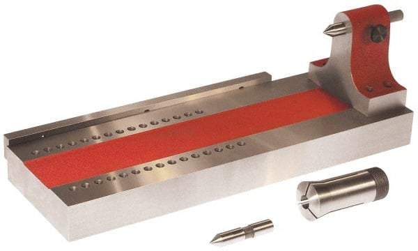 Suburban Tool - Base Plate and Tailstock Assembly - Compatible with Master Grind Index Fixture - Americas Industrial Supply