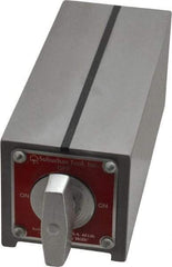 Suburban Tool - Standard Pole Rectangular Permanent Magnetic Block Chuck - 5" Long x 2" Wide x 2" High, Alnico - Americas Industrial Supply