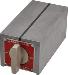 Suburban Tool - Standard Pole Rectangular Permanent Magnetic Block Chuck - 5-1/2" Long x 2-3/4" Wide x 2-1/2" High, Alnico - Americas Industrial Supply