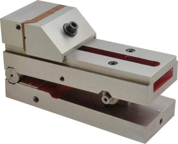 Suburban Tool - 3" Jaw Width x 1-5/16" Jaw Height, 4-3/4" Jaw Capacity, Steel, Sine Vise - 7-1/2" OAL x 3" Overall Width x 3-5/8" Overall Height, Square to within 0.0002", Parallel to within 0.0002" - Americas Industrial Supply