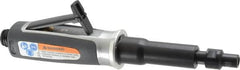 Ingersoll-Rand - 1/4" Collet, Straight Handle, Straight Air Die Grinder - 25,000 RPM, Rear Exhaust, 33 CFM, 0.3 hp, 620 kPa, 1/4 NPT - Americas Industrial Supply