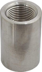 Merit Brass - 3/4" Grade 304/304L Stainless Steel Pipe Coupling - FNPT x FNPT End Connections, 3,000 psi - Americas Industrial Supply