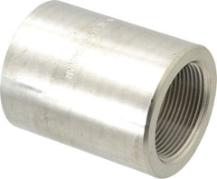 Merit Brass - 1-1/2 x 3/4" Grade 304/304L Stainless Steel Pipe Reducer Coupling - FNPT x FNPT End Connections, 3,000 psi - Americas Industrial Supply