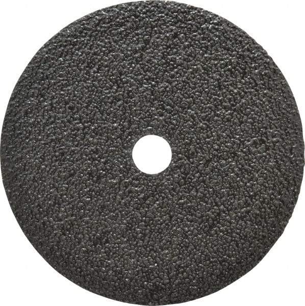 3M - 7" Diam 7/8" Hole 24 Grit Fiber Disc - Very Coarse Grade, Zirconia Alumina, 8,600 Max RPM, Series 501C - Americas Industrial Supply