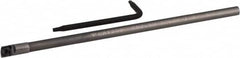 Everede Tool - 0.18" Min Bore Diam, 4" OAL, 5/32" Shank Diam, Indexable Boring Bar - CDC Insert, Screw Holding Method - Americas Industrial Supply