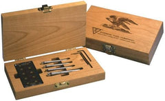 Everede Tool - 0.18" Min Diam Smallest Bar, 0.29" Min Diam Largest Bar, Steel Indexable Boring Bar Set - CDCD Insert, 1, 1-1/4, 2-1/2" Max Bore Depth - Americas Industrial Supply