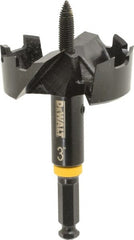 DeWALT - 3", 7/16" Hex Shank, Bright Finish, Steel Self Feed Drill Bit - Americas Industrial Supply