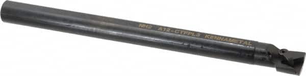 Kennametal - 23.62mm Min Bore Diam, 10" OAL, 3/4" Shank Diam, A-CTFP Indexable Boring Bar - TP.. Insert, Clamp Holding Method - Americas Industrial Supply