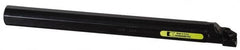 Kennametal - 19.56mm Min Bore Diam, 10" OAL, 5/8" Shank Diam, B-CLP Indexable Boring Bar - CPMT 32.52 Insert, Screw Holding Method - Americas Industrial Supply