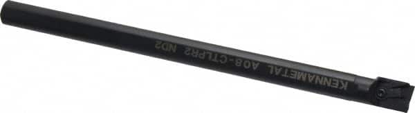 Kennametal - 15.24mm Min Bore Diam, 8" OAL, 1/2" Shank Diam, A-CTLP Indexable Boring Bar - TP.. Insert, Clamp Holding Method - Americas Industrial Supply
