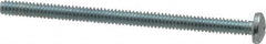 Value Collection - #10-24 UNC, 3" Length Under Head Phillips Drive Machine Screw - Pan Head, Grade 2 Steel, Zinc-Plated Finish, Without Washer - Americas Industrial Supply