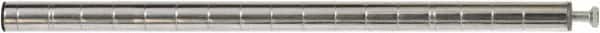 Eagle MHC - 1" Wide, 18 High, Open Shelving Accessory/Component - Stainless Steel, Stainless Steel Finish, Use with Eagle MHC Shelving - Americas Industrial Supply